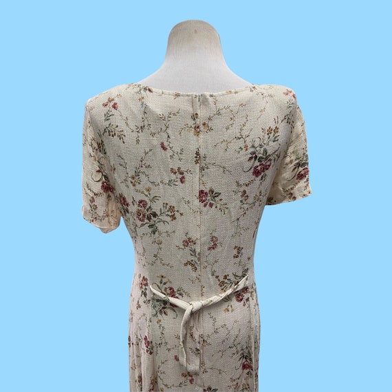 Vintage Casual Corner & Co Maxi Linen Floral Cottagec… Gem