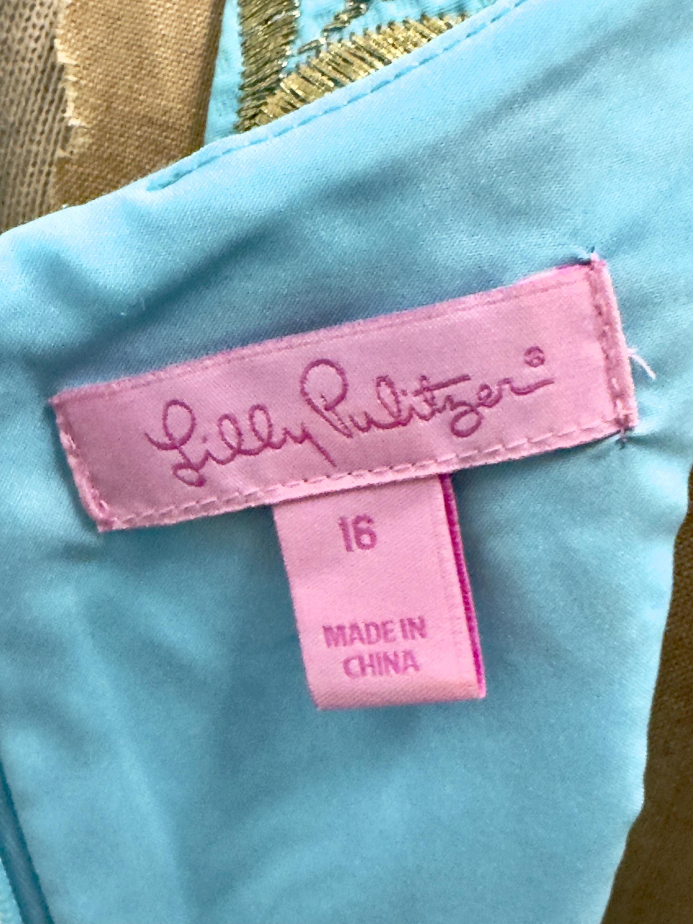 cream and gold bridesmaid dress Women Size S Lilly Pulitzer Teal sleeveless dress – Serendipity Consignment  Boutique