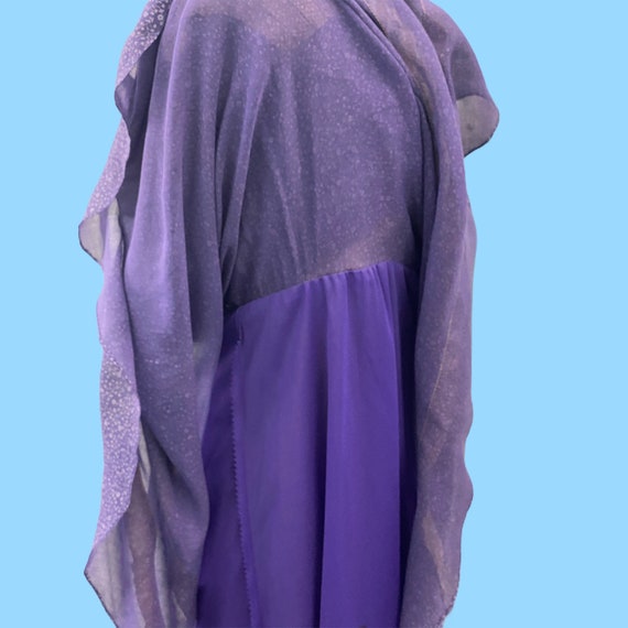 Vintage 70s Boho Chic Act 1 New York Maxi Peasant… - image 9