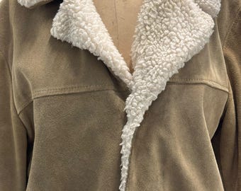 Vintage Sears Fieldmaster Jacket Mens 40 Regular Suede Leather
