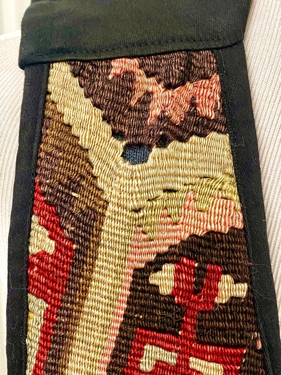 Vintage Patchwork Boho Chic Hippy Style Ladies Ve… - image 3