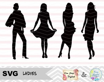 Sexy woman svg Sexy lady svg Woman Silhouette SVG Sexy girl | Etsy