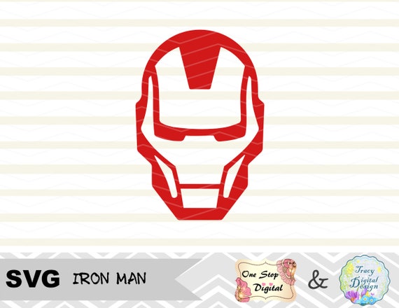 Svg File Iron Man Svg File Iron Man Logo Svg Cut File Iron Etsy