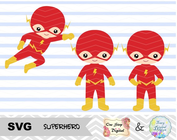Download Svg File The Flash Svg File Superhero Boy SVG cut file The | Etsy