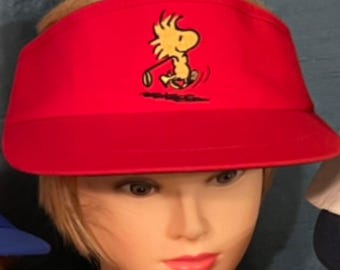 Peanuts Characters Snoopy, Woodstock, Lucy Vintage NEW Ball Caps, Visors, hats++ Greg Norman Shark, Princeton, Palmer, Ford Racing, Golf etc