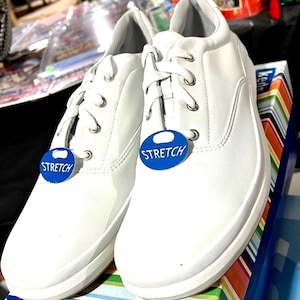 Keds Sneakers Briana White Smooth Walking Shoes, Everyday Shoes Classic, Comfy, Keds Many Sizes Vintage NOS in box w/ tags Super Sale Priced