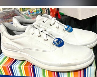 Keds Sneakers Briana White Smooth Walking Shoes, Everyday Shoes Classic, Comfy, Keds Many Sizes Vintage NOS in box w/ tags Super Sale Priced