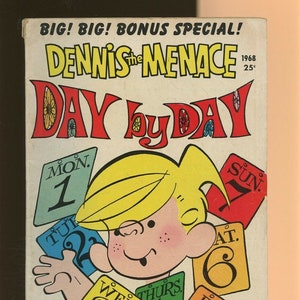 Dennis the Menace Giant 59 VG+ 4.5 Harvey 1968! Day by Day!