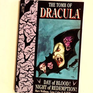 Tomb of Dracula Lord of Vampires! Tomb of Dracula #2 Nov 1991 by Marvel/Epic &quot;Day of Blood! Night of Redemption!&quot; Marv Wolfman,, Gene Colan,