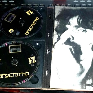Frank Zappa Rare 4 CD Box Set Made in Italy - Apocrypha - 30 years of Vintage Music with 40 page booklet and inserts- Very Limited Edition.