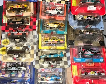 Diecast 1:64 scale Collectors Race Cars 1989-2003 Representing some of the Best Drivers, Top Sponsors & Most Iconic Cars in NASCAR History!