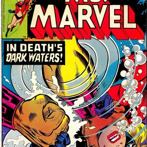 Ms. Marvel #8 Key Cover Variants; Limited distribution Marvel, Store Date August 10, 1977, Cover Price, 0.30,