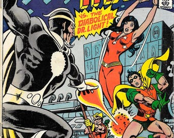 Teen Titans #44 Key Issue First Series 1976 First Mal Duncan, Second Guardian, Revealed Roy Harper. 1976 - 0.30 Cent DC Comics