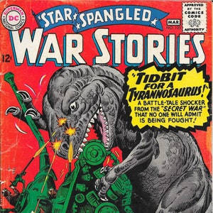 Star Spangled War Stories #125 Comic Book 0.12 Cent 1966 DC Comics in Great Condition