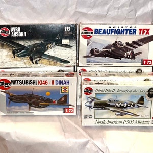 Model Aircraft. Vintage AirFix Model Military Aircraft From Brittan&#39;s largest producer of models!