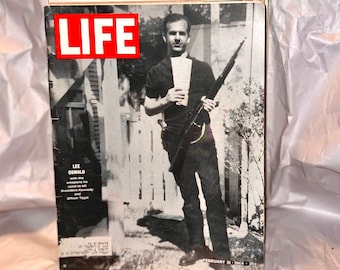 February 21 1964 Life Magazine Lee Harvey Oswald on Cover Vintage