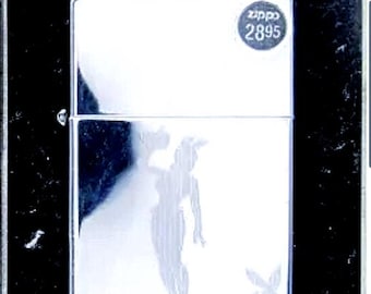 Playboy Zippo Lighters 2 Classic Silver PlayboyZippo Sealed up new in Tin and Producd by Zippo in the USA  Comes w Zippos Lifetime Protectin