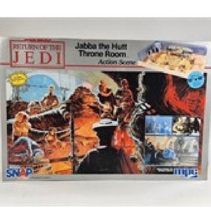 Star Wars Jabba the Hutt Throne Room Action Scene Model Kit