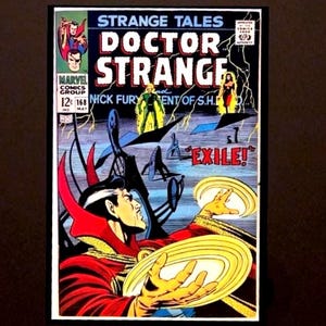 Strange Tales #168  (1951 1st Series) May 1968  Staring Doctor Strange and Nick Fury. Beautiful Silver Age High Grade Marvel Comic Book
