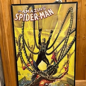 Amazing Spider-Man Poster Rare Comic Shop Exclusive Never Released for Sale. Limited Number Produced and Sent to Retailers for Promotion.
