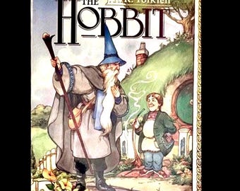 Hobit #1 Comic Book Graphic Novel Vintage 1989 First Printing