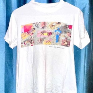 Intel Inside - Intel Pentium Processor T-Shirt.  “Need a Little More Color” Early PC History Size Medium in Good Vintage Condition