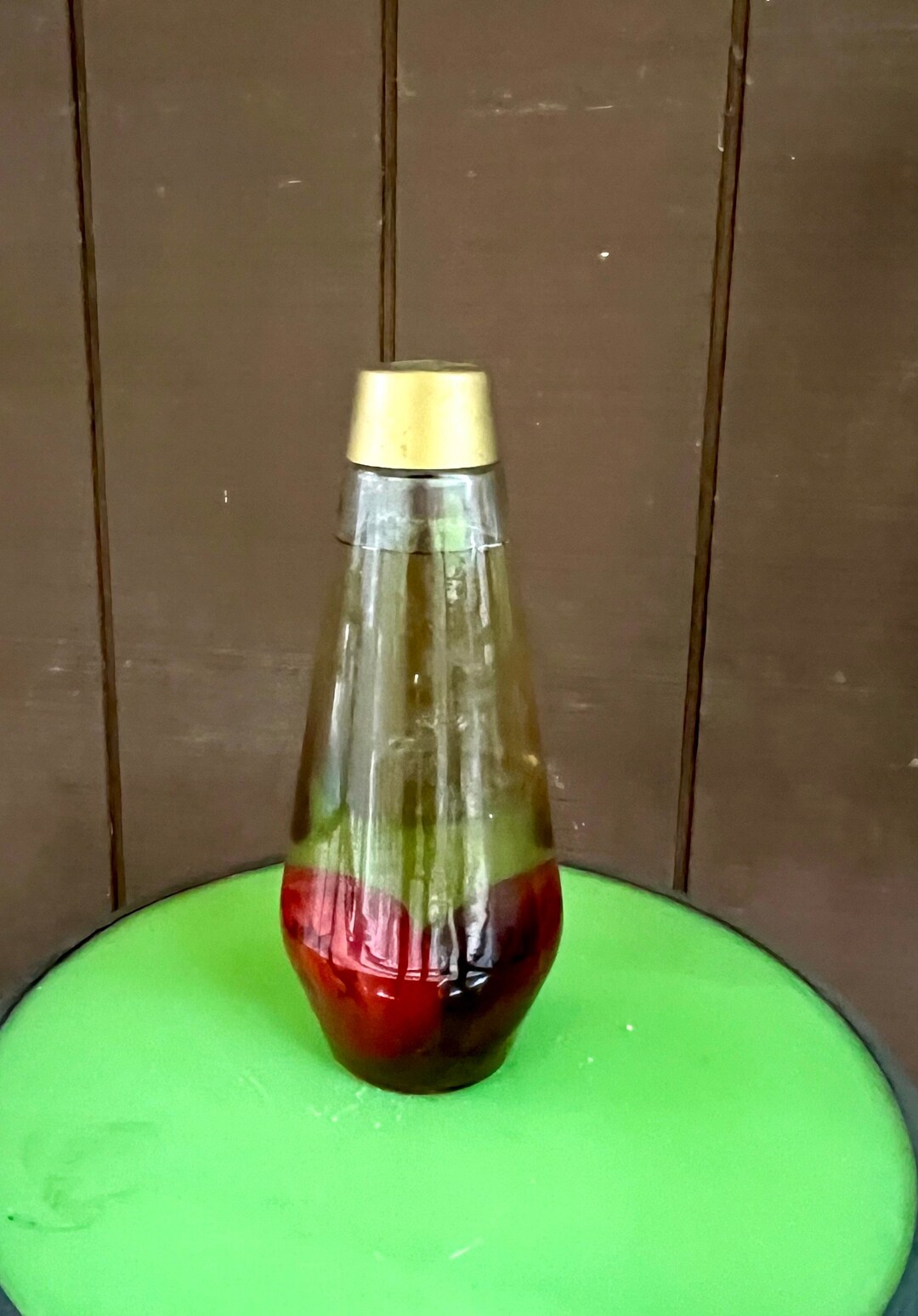 Vintage 1970s Lava Lite Original Lava Lamp Globe With Original Fluid