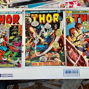Thor #213, 214, 215 First Series 1962) Gil Kane 1st Appearance of Xorr the God-Jewel 1st appearance of Sssthgar and