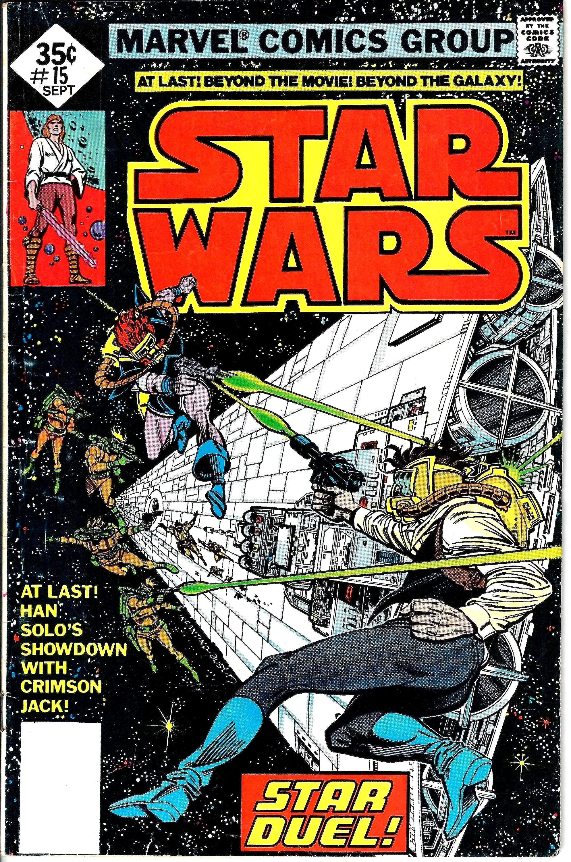 Star Wars #15 Vintage Comics Series Diamond Variant! Luke