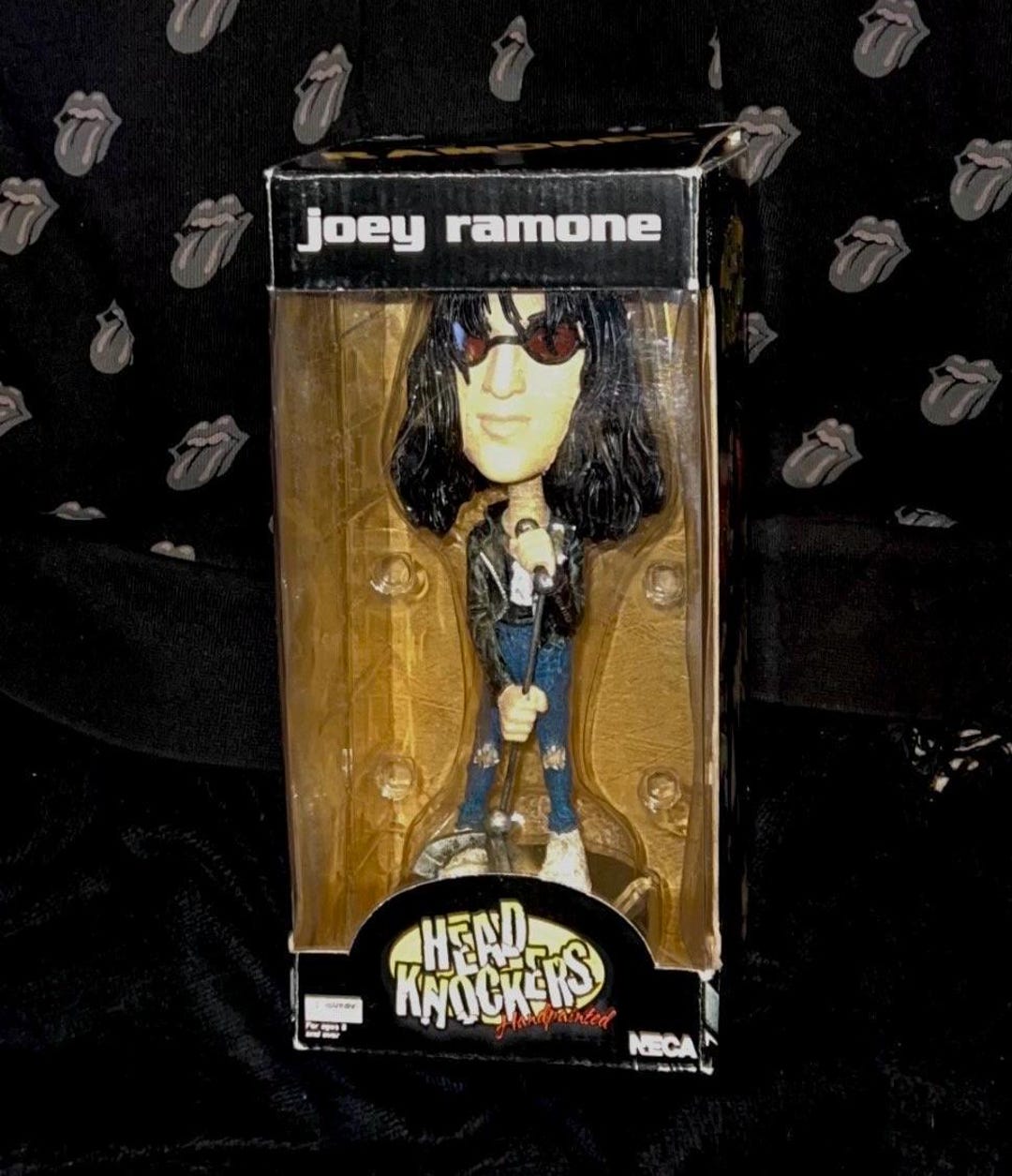 Ramones Vintage 2002 Rare Joey Ramone Hand Painted Limited