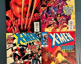 X-Men ( 1st Series 1991  )  #88, 90, 91 and 92 Vintage X-Men Marvel Comics  1998 -1999 -1993 Excellent!