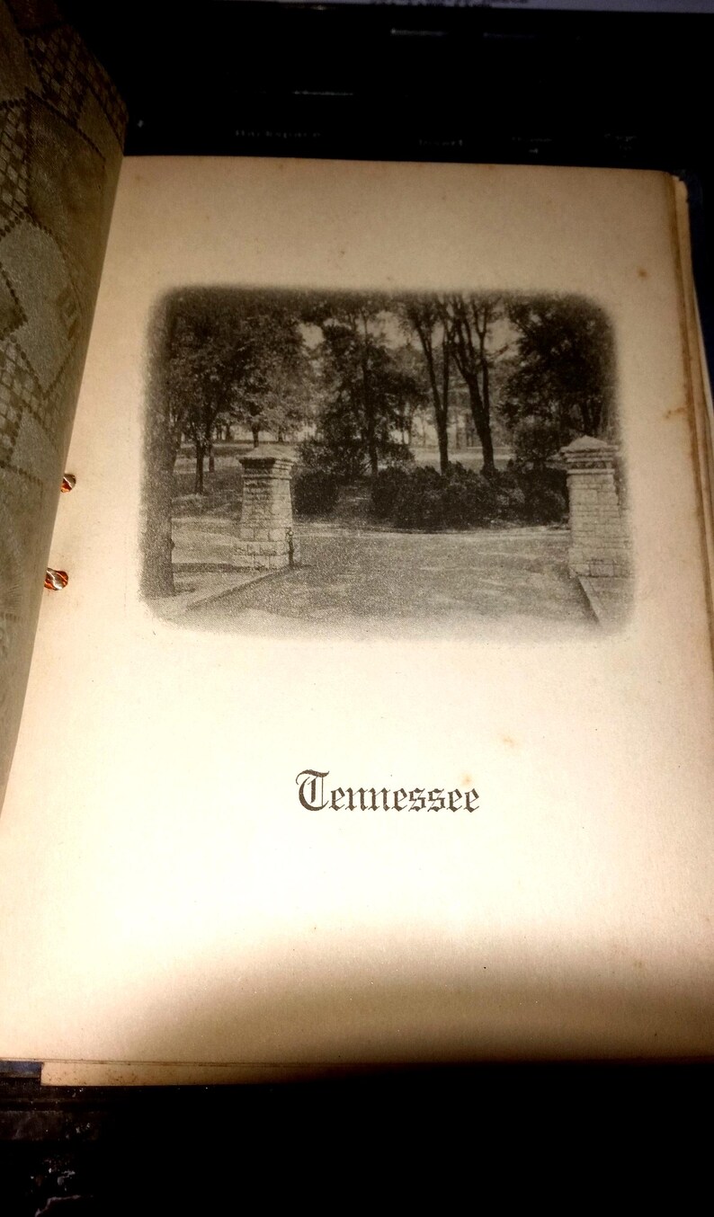 UT 1930 Commencement Program from the University of Tennessee College of Law and College of Home Economics Vintage Alumni Archive Material. image 2