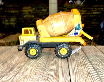 Vintage Tonka Cement Mixer Turbo Diesel Early 1980's Heavy Duty Metal Tonka  Ready to Play, Display or use as a photo prop