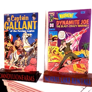 Captain Gallant of the Foreign Legion #1 (1955) / Warfront #37 (1951) Dynamite Joe "The Blast-Crazy Marine" Stories and art by Wally Wood
