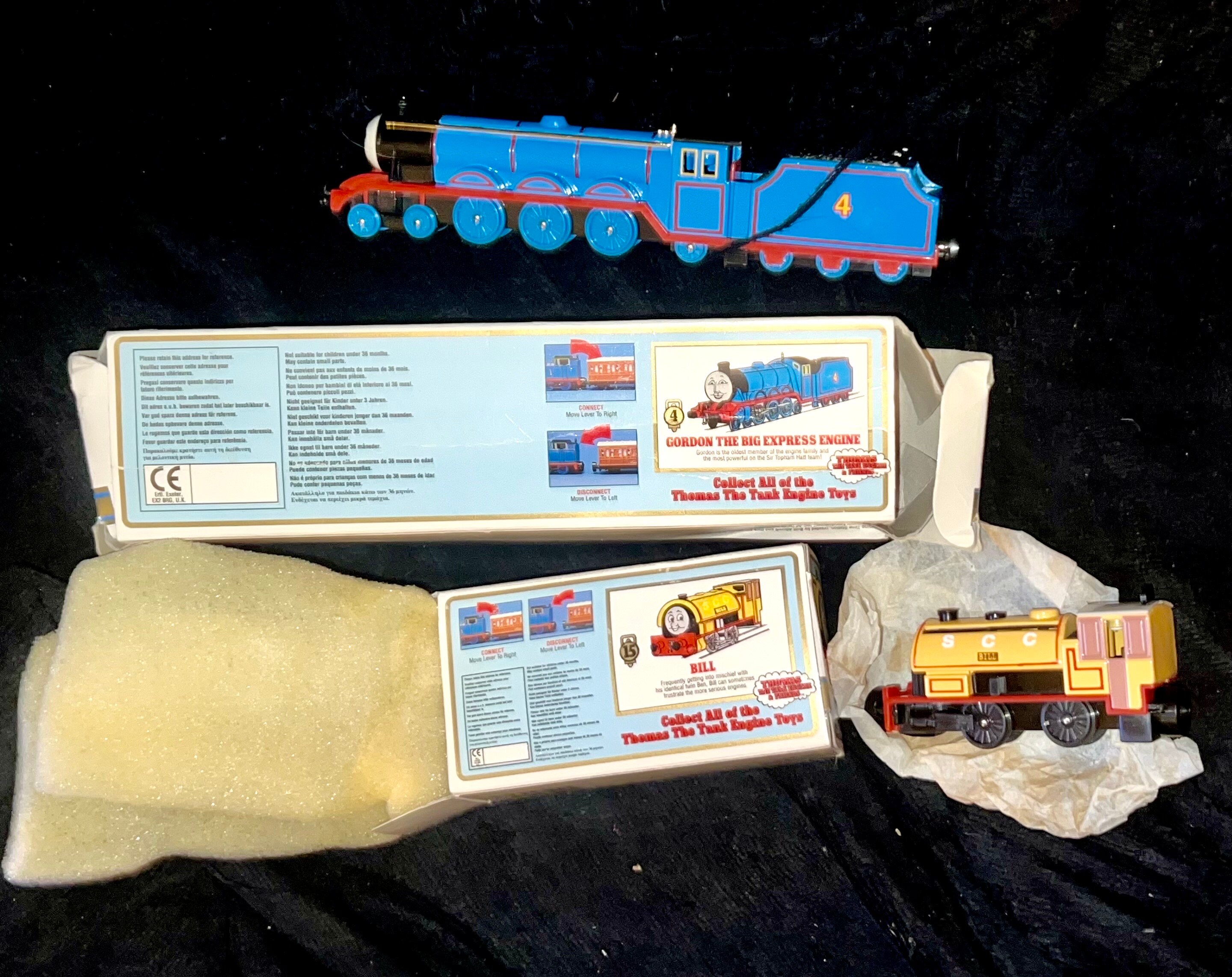 Thomas Core Box Machine Thomas the Train Shining Time Station Gold Rail Series Bill and Gordon ...
