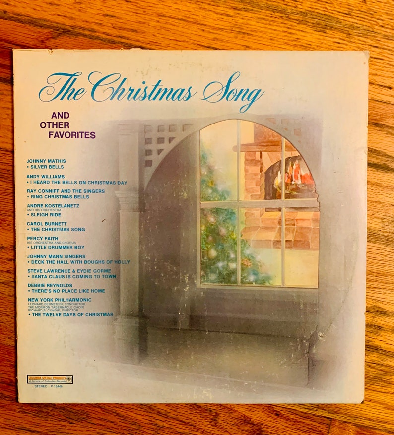 A Christmas Song and Other Favorites. 1974 Various Artist Etsy