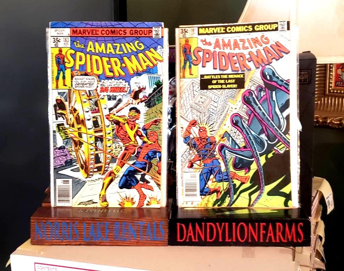 Spiderman #183 AND #191! Amazing Spiderman V the Rocket Racer