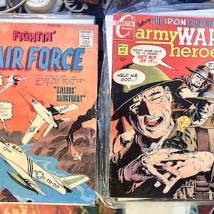 Fightin' Air Force (1956) #44 Published Jun 1964 Army War Heroes #35 Published Dec 1969