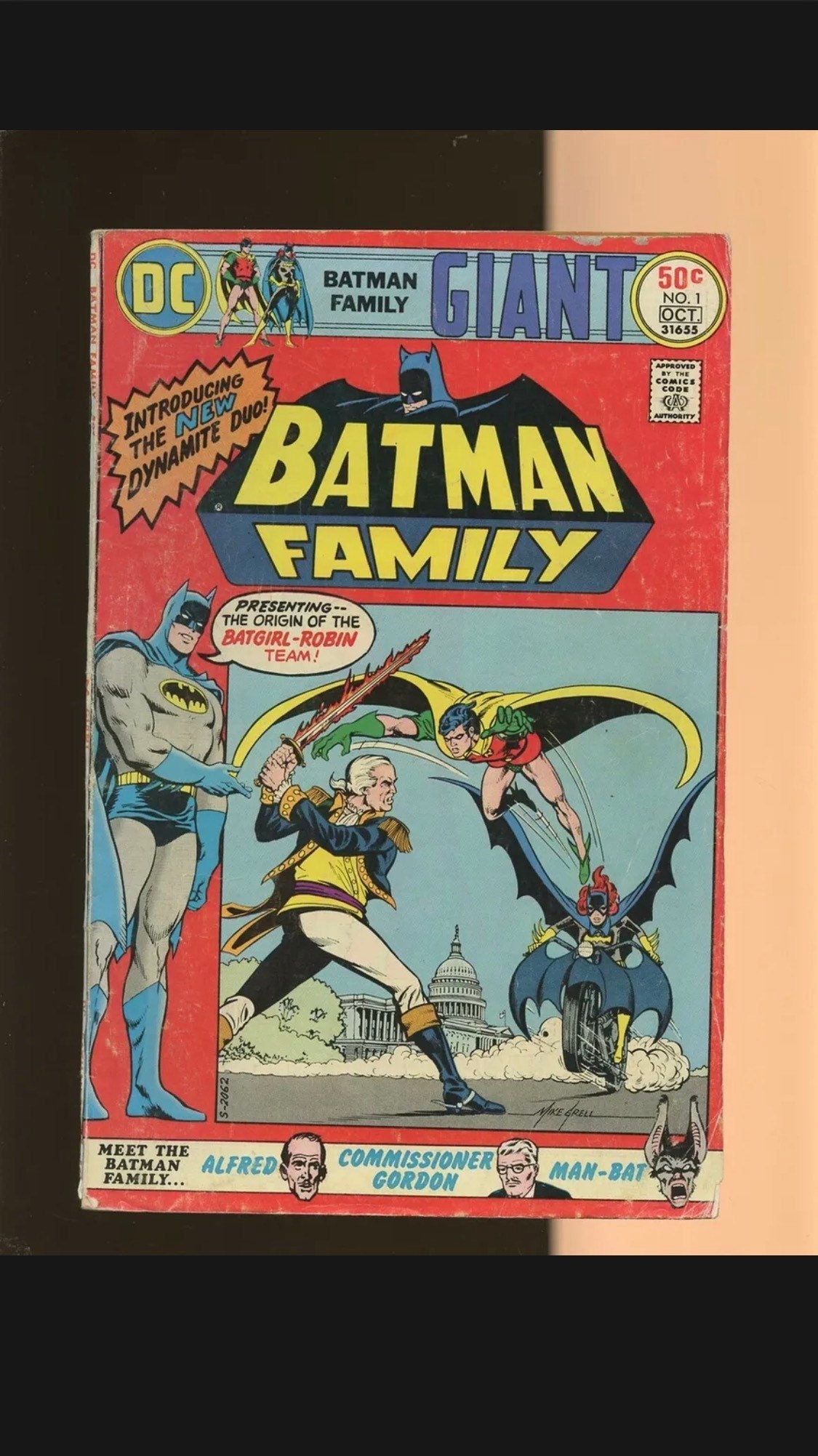 Batman Family 1 VG  1975 DC Giant-size Issue. Neal Adams - Etsy Singapore