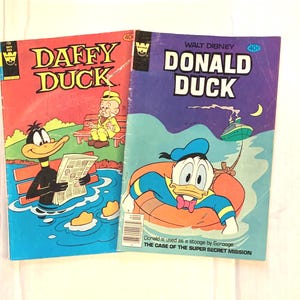 Daffy Duck & Donald Duck Comics.  Walt Disney Produktionen.