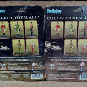 Fire Fly Funko Reaction Action Figures. Malcom Reynolds’s in Brown Coat SDCC Exclusive x 2, Jayne Cobb, Zoe Washburn. 3.75" fully posable. image 8