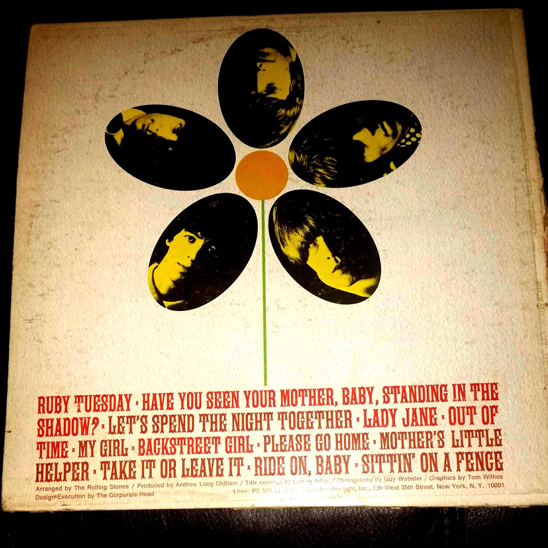 The Rolling Stones - Flowers, Original Vinyl Album. Rare Early