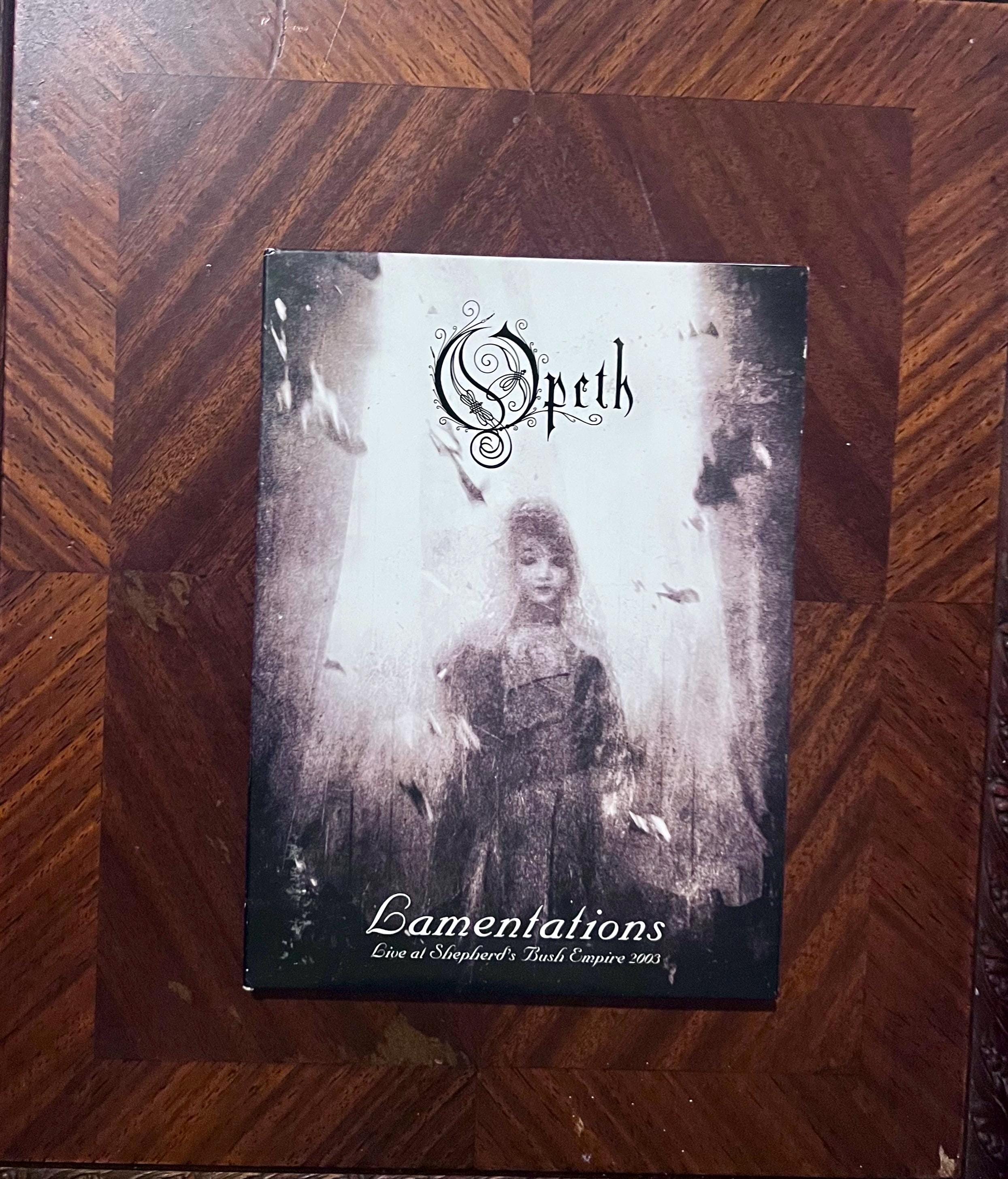 Opeth, Lamentations DVD. the Swedish Progressive Metal Live at