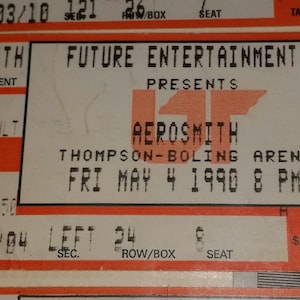 Aeroschmied 1990 The Pump Tour Knoxville, Tennessee mit Joan Jett.