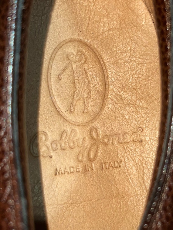 Vintage Italian Leather Shoes Made in Italy! Bobb… - image 2