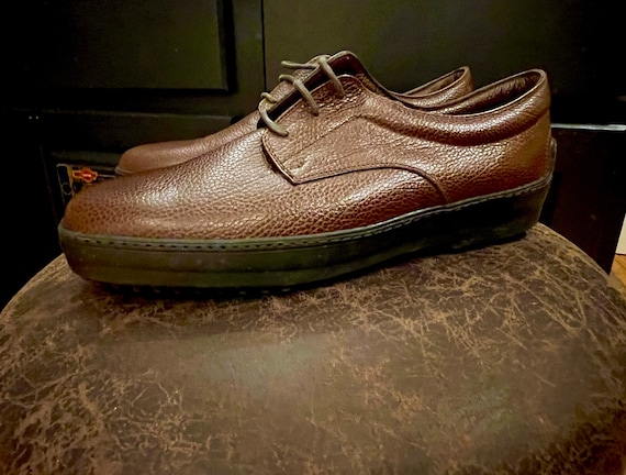 Vintage Italian Leather Shoes Made in Italy! Bobb… - image 5