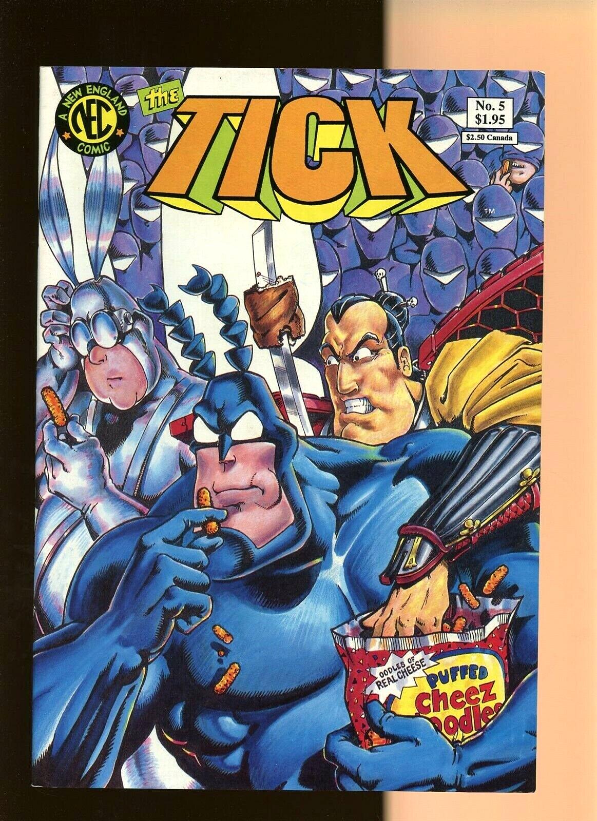 yo-yo19891229TOKYODOMEBUCK-TICKパンフレット Tick #5 Aug 1, 1989 - 1st Print With , 1st App Paul the Samurai