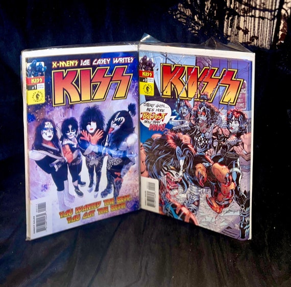 KISS #1x2 One KISS #2 X1 Comics 1998/2002 Wizard Special and Dark