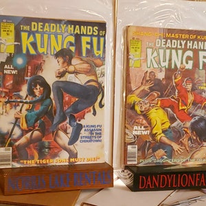 Deadly Hands of Kung Fu #32 and #33 Key Issue First appearance and second of Daughters of the Dragon. Shang Chi - FN/VF
