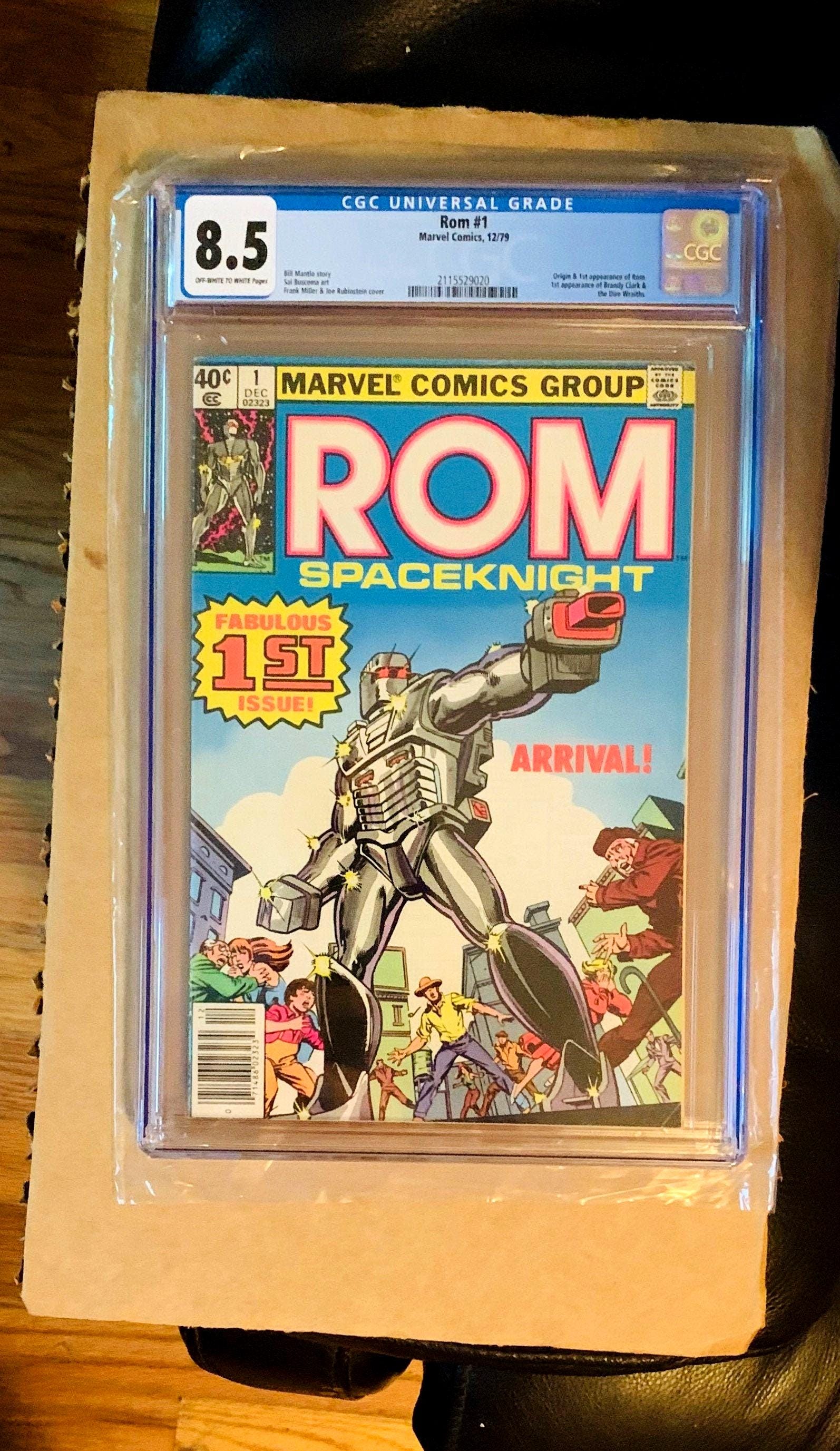 Rom #1 First Appearance and Origin Comic Book CGC 8.5 High
